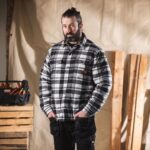 Worker Подплатена Карирана Риза Scruffs - Image 8